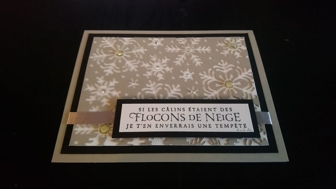 Carte – Flocons de neige