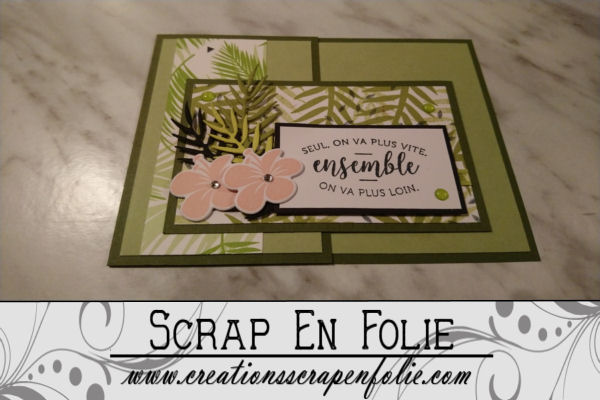 Tuto – Carte Chic Tropical