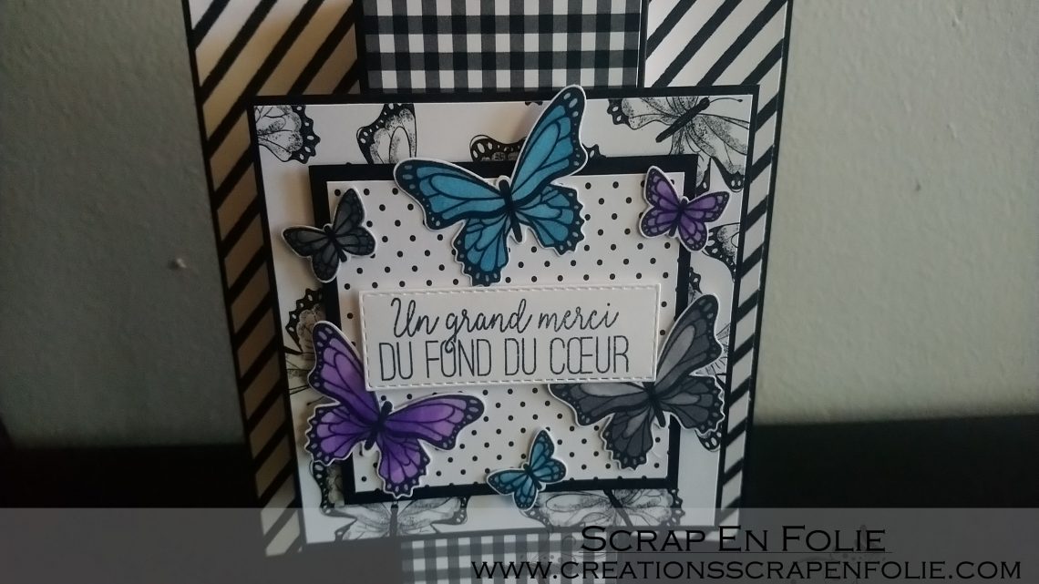 Tuto – Carte Papillon Botanique