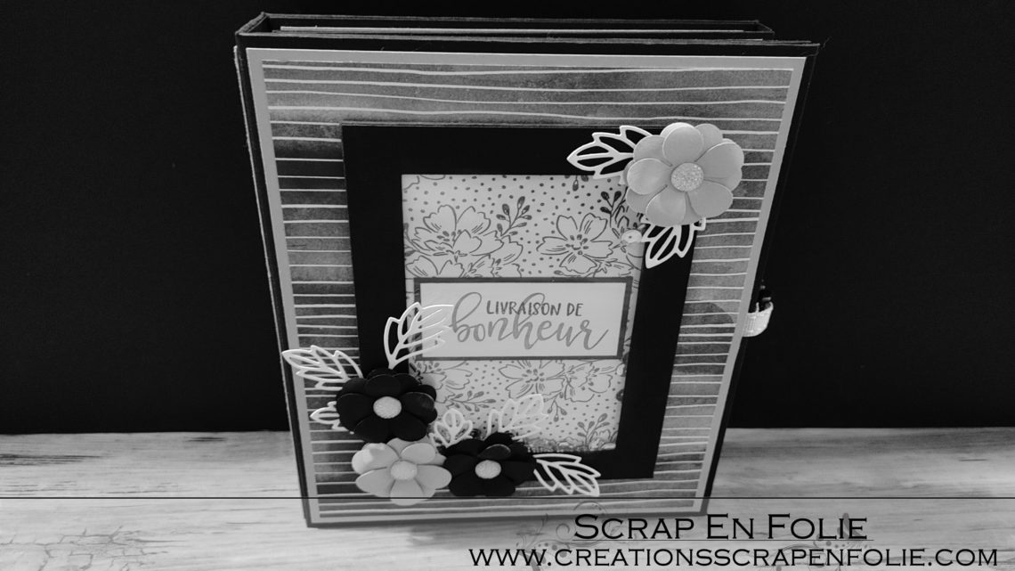 Tuto – Mini Album PortFolio Lavis En Gris
